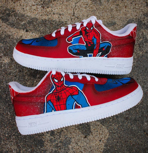 Custom Sneaker Spiderman Home