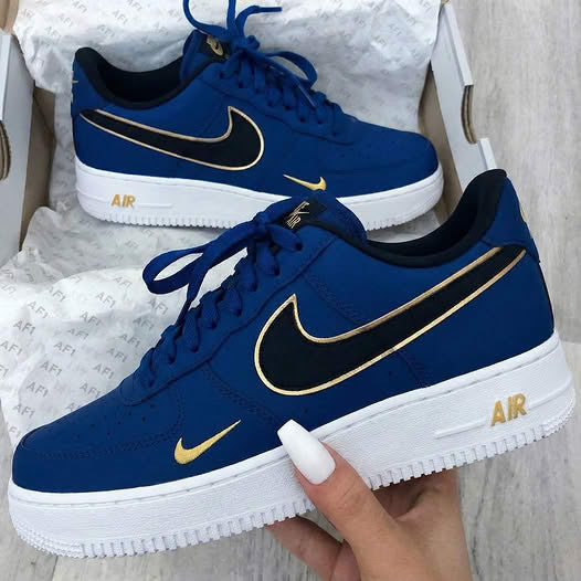 Custom Sneaker Acid Blue Black Yellow
