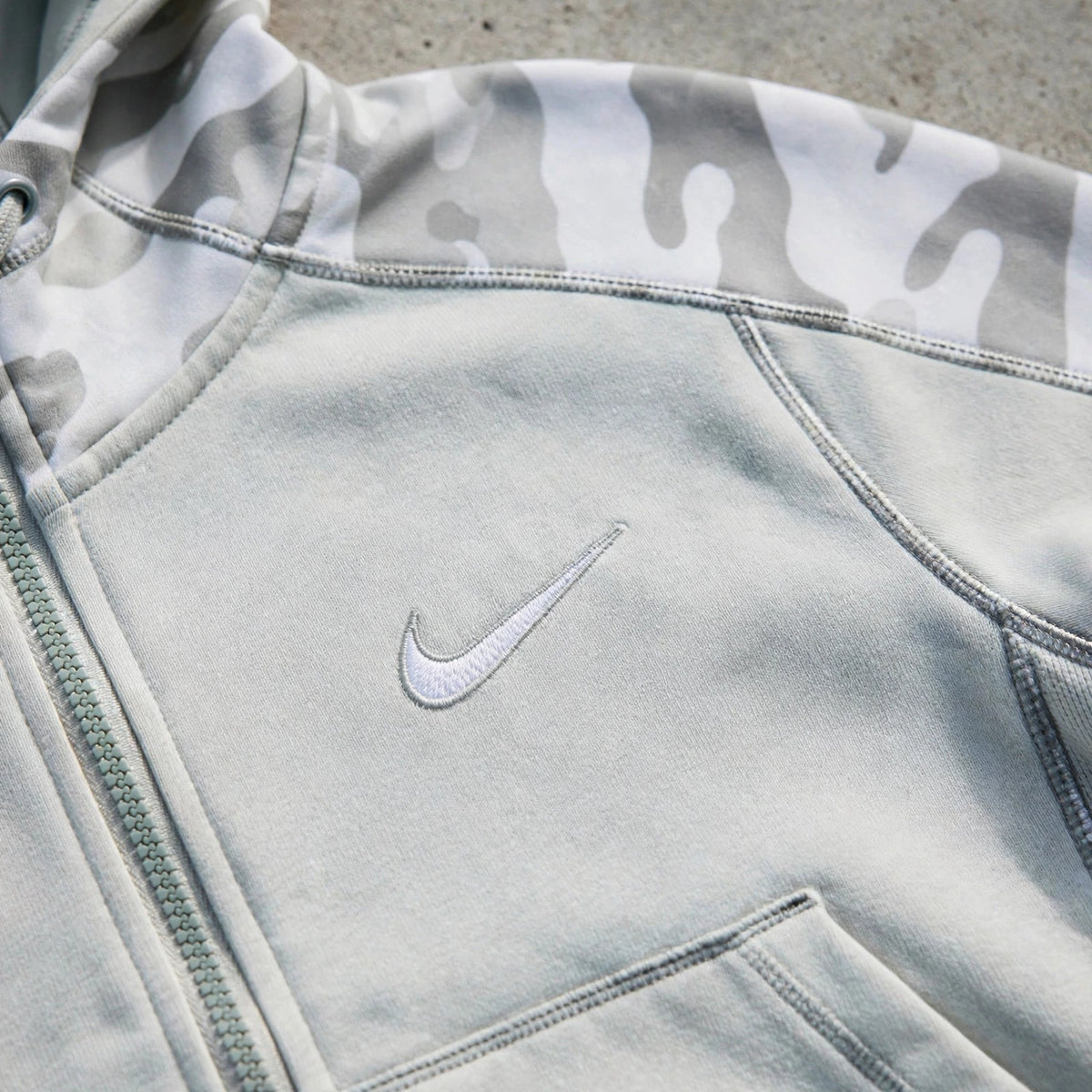 WHITEOUT - Custom Nike hoodie