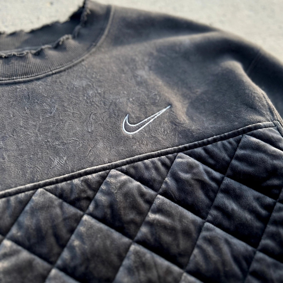 QUIET STORM - Custom Nike crewneck sweatshirt