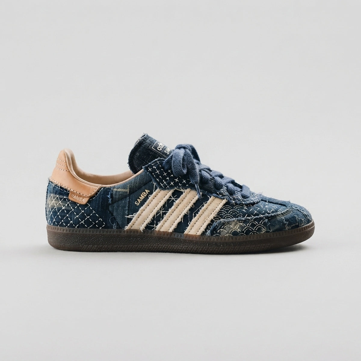 Custom Sneaker Japanese Boro Denim & Sashiko