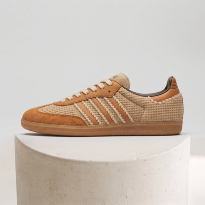 Custom Sneaker Spiced Chai & Chunky Waffle Knit