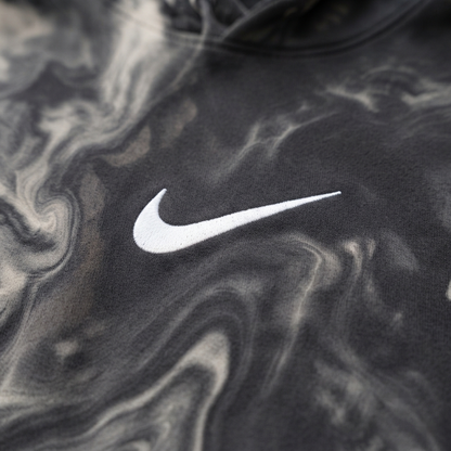 Smoky Quartz Mineral Marble Nike Hoodie