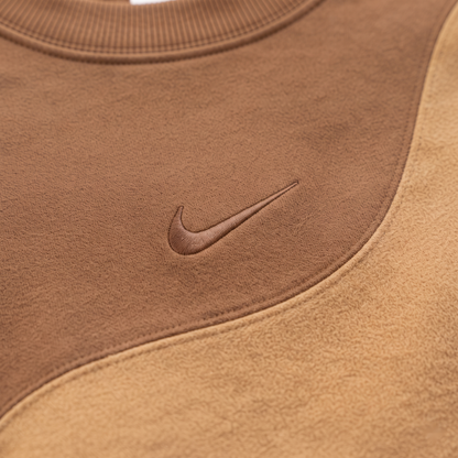 Gingerbread Latte Wavy Nike Crewneck