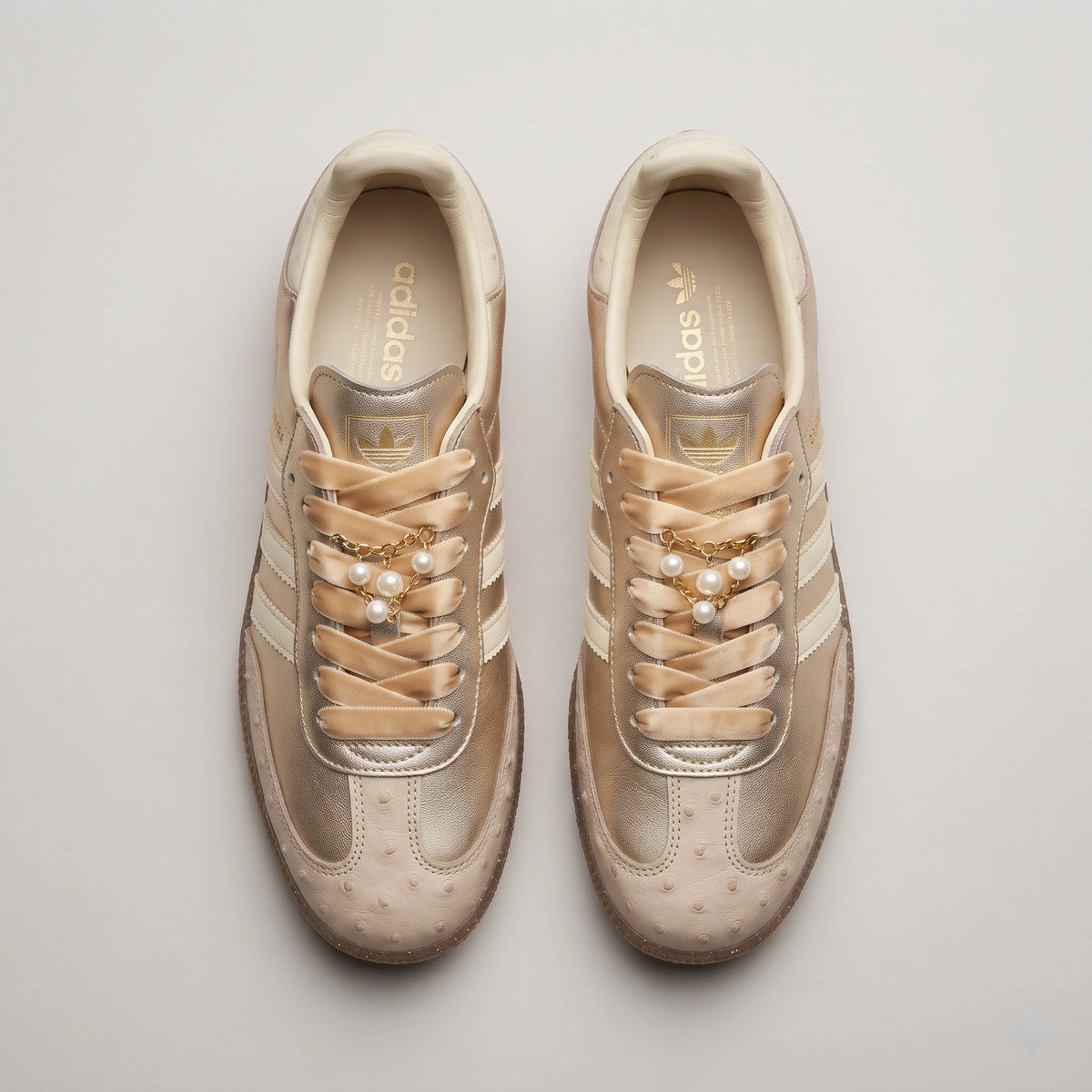 Custom Sneaker Champagne Solstice & Liquid Foil