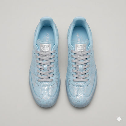 Custom Sneaker Frosted Iceberg & Cracked Glaze