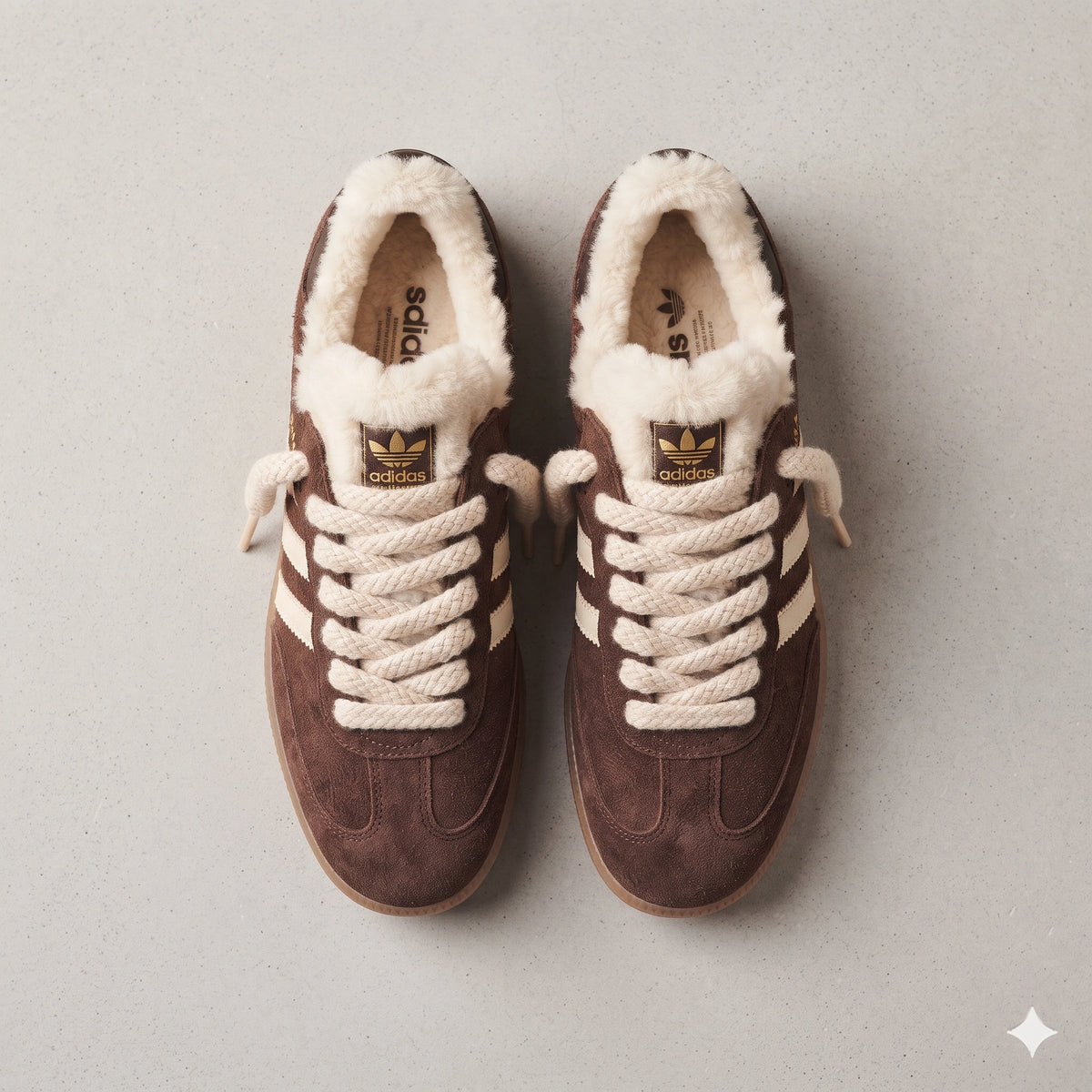 Custom Sneaker Alps Shearling & Fluffy Espresso