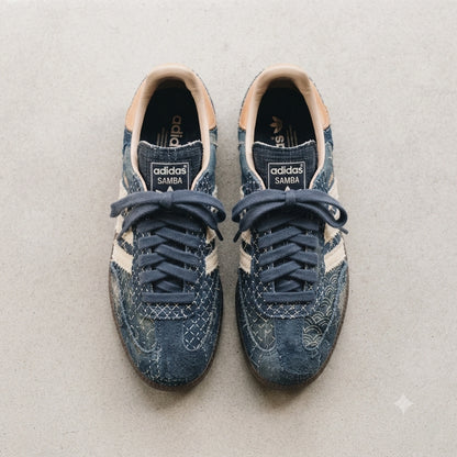 Custom Sneaker Japanese Boro Denim & Sashiko