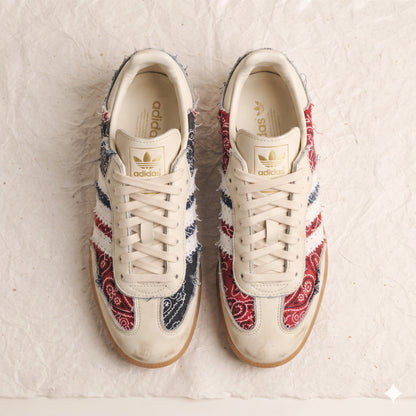 Custom Sneaker Vintage Bandana Paisley Patchwork