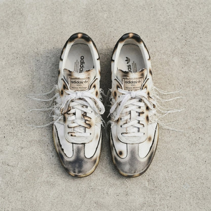 Custom Sneaker Burnt Ash & Pyro Distressed