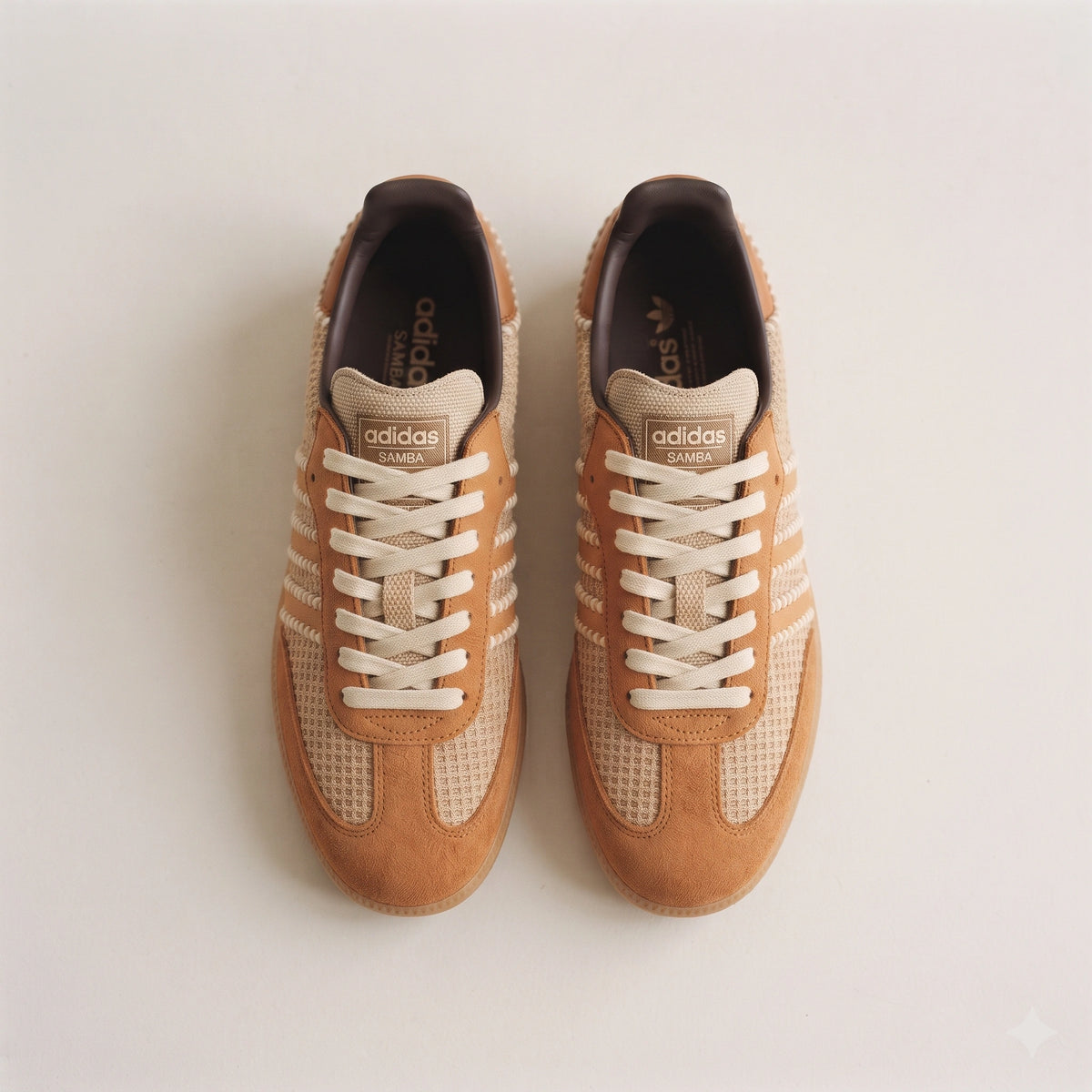 Custom Sneaker Spiced Chai & Chunky Waffle Knit