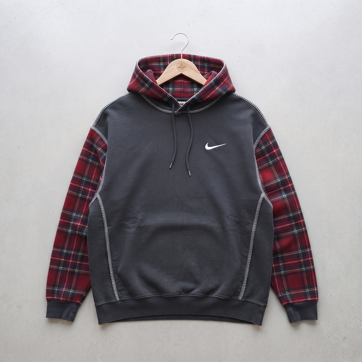Tartan Heritage Reworked Nike Hoodie
