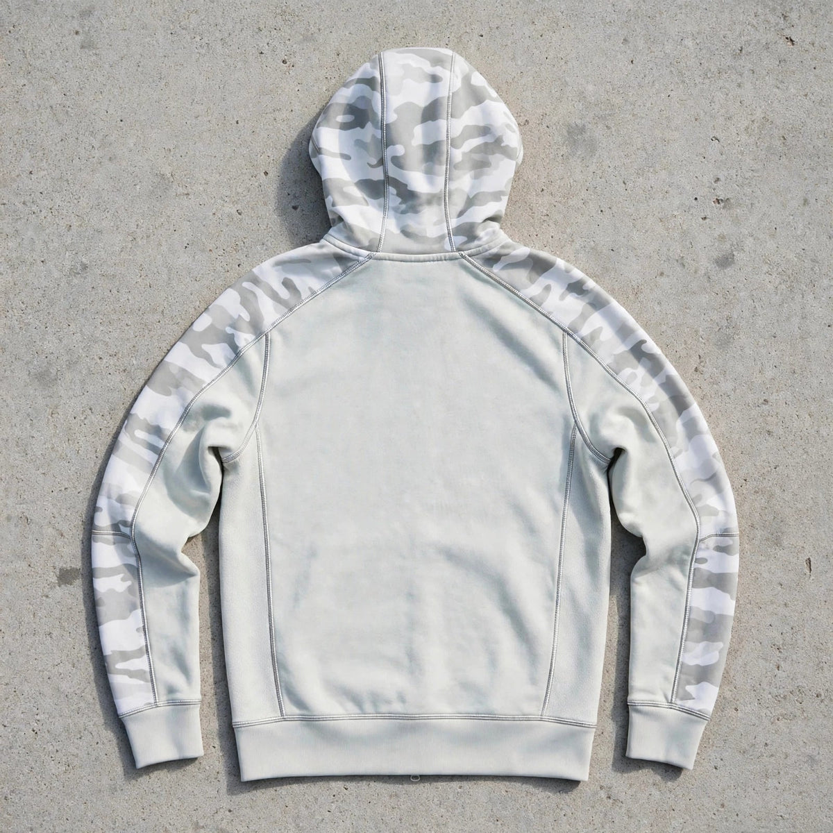 WHITEOUT - Custom Nike hoodie