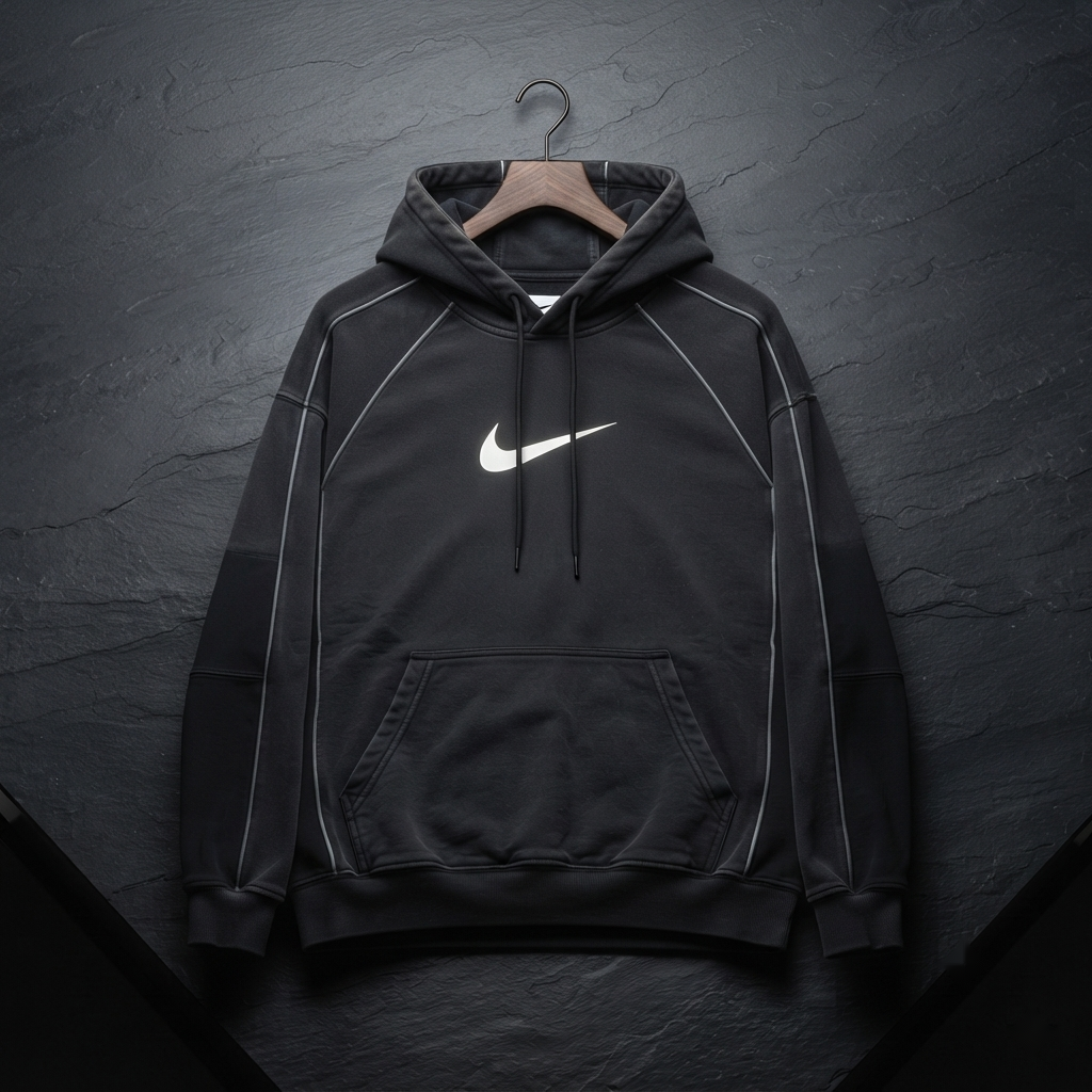 Midnight Eclipse 3M Reflective Nike Hoodie