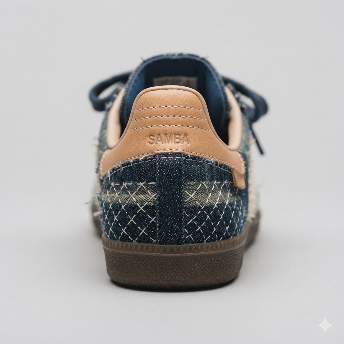 Custom Sneaker Japanese Boro Denim & Sashiko