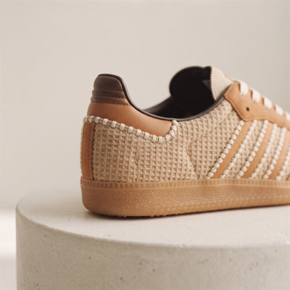 Custom Sneaker Spiced Chai & Chunky Waffle Knit
