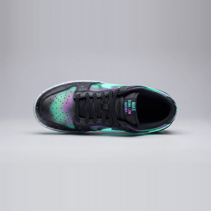 Custom Sneaker Aurora Borealis Northern Lights