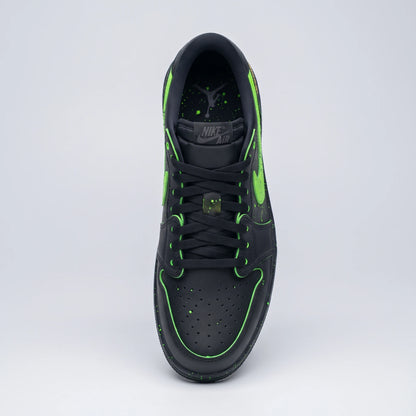 Custom Sneaker Biohazard Cyberpunk Toxic Green