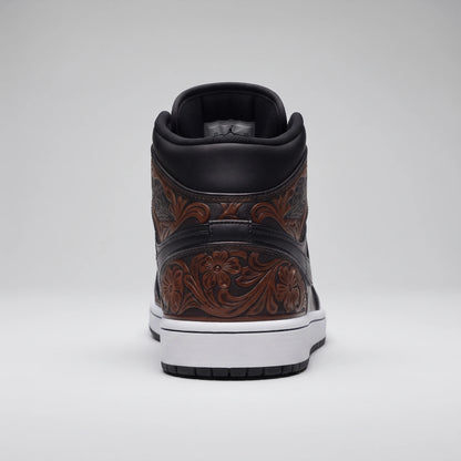 Custom Sneaker Chicano Clown Payasa Dark Art Mids