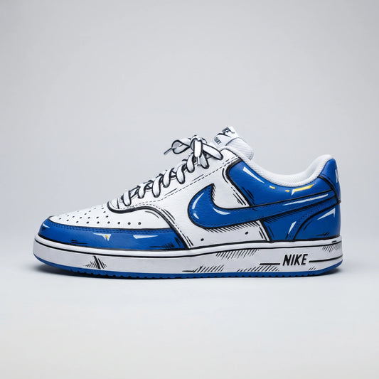 Custom Sneaker Comic Cel-Shaded 2D Lows