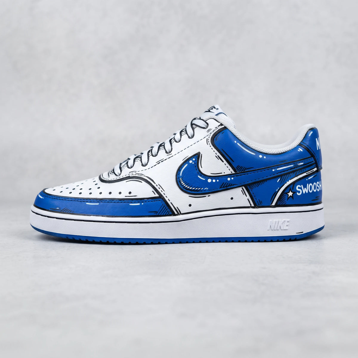Custom Sneaker Comic Cel-Shaded 2D Lows
