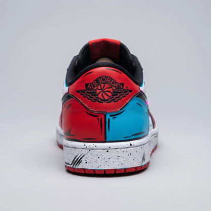 Custom Sneaker Comic Pop-Art & Multi-Dimension Glitch