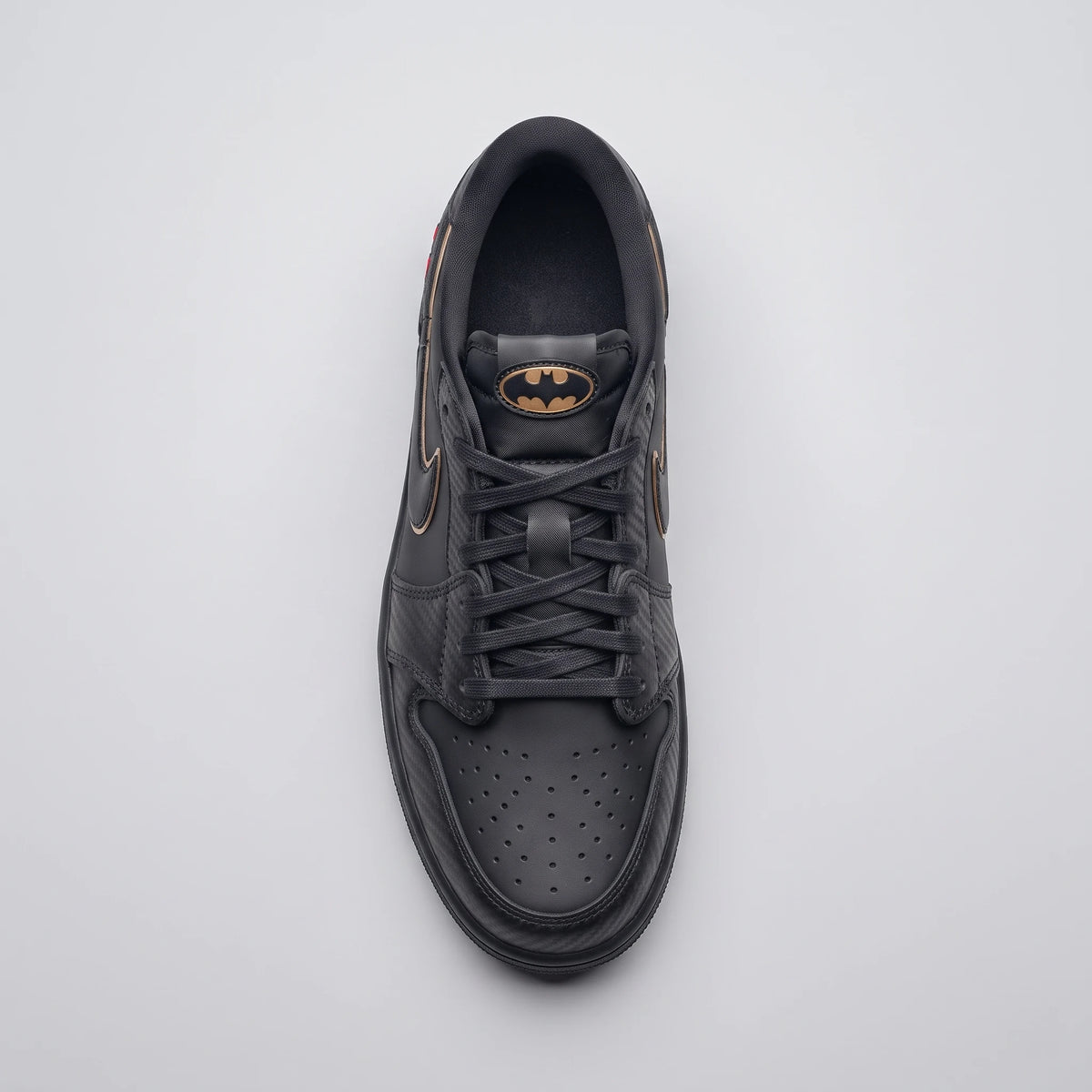 Custom Sneaker Dark Knight Carbon Fiber Batmobile
