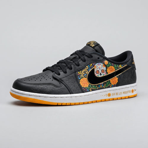 Custom Sneaker Dia De Los Muertos Sugar Skull