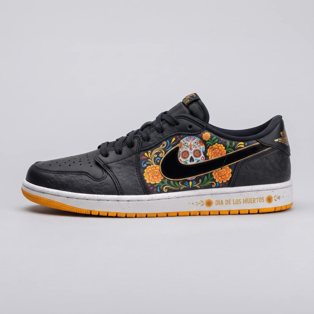 Custom Sneaker Dia De Los Muertos Sugar Skull