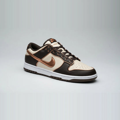 Custom Sneaker Espresso Truffle & Copper Leaf