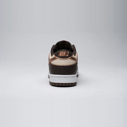 Custom Sneaker Espresso Truffle & Copper Leaf