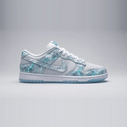 Custom Sneaker Frozen Tundra Cracked Ice