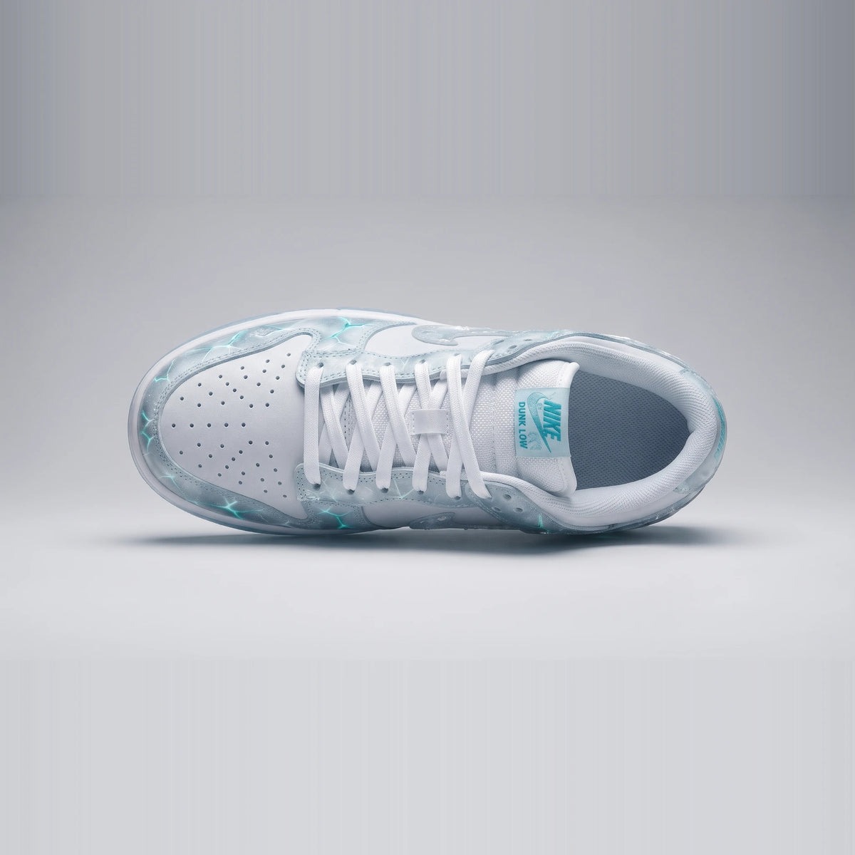 Custom Sneaker Frozen Tundra Cracked Ice