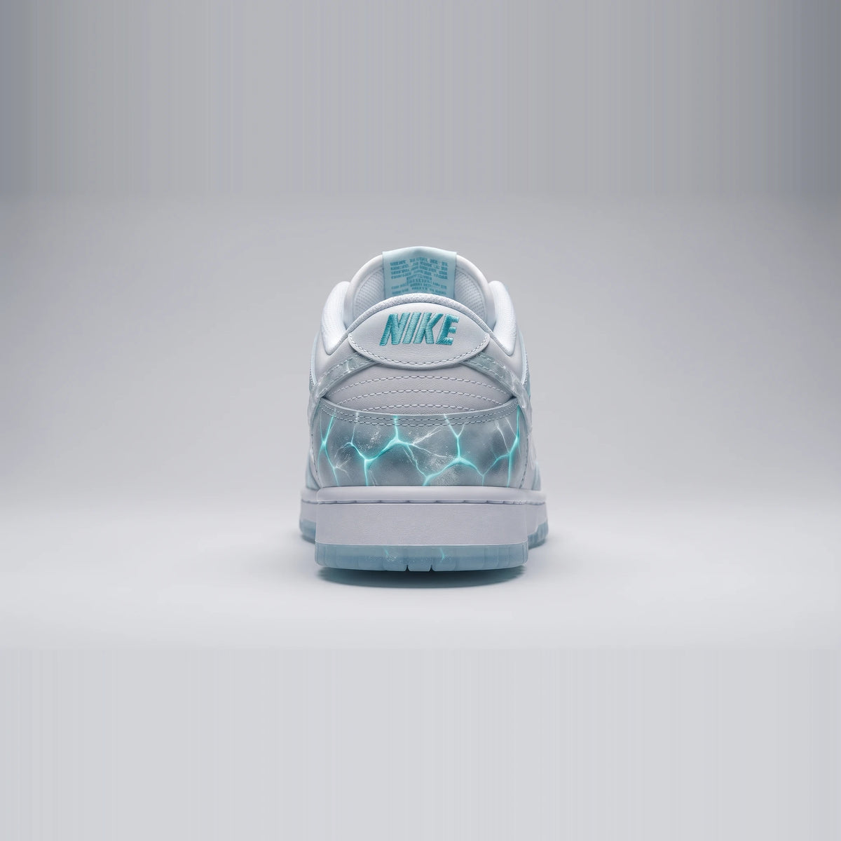 Custom Sneaker Frozen Tundra Cracked Ice