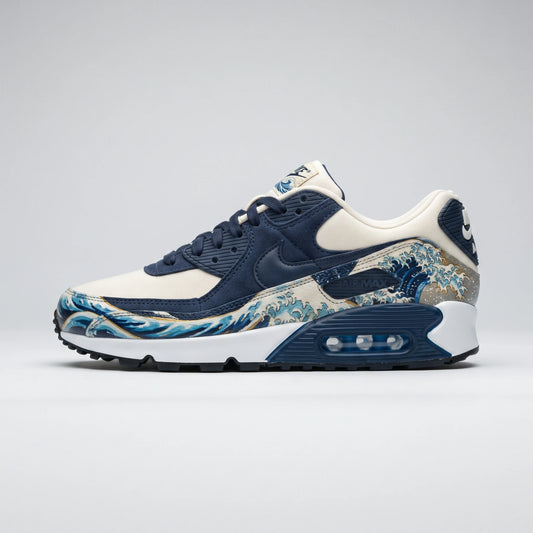Custom Sneaker Great Wave Kanagawa Lows