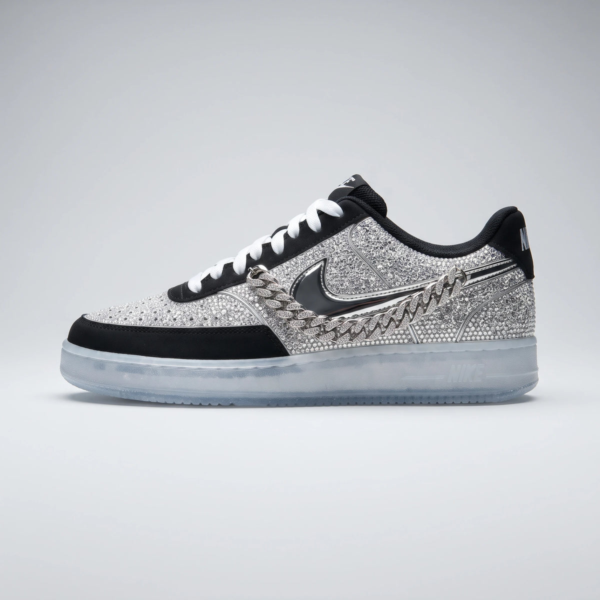 Custom Sneaker Iced-Out Diamond Cuban Lows