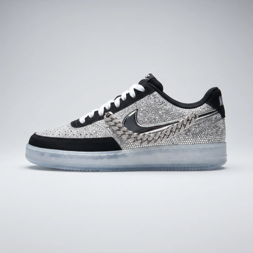Custom Sneaker Iced-Out Diamond Cuban Lows