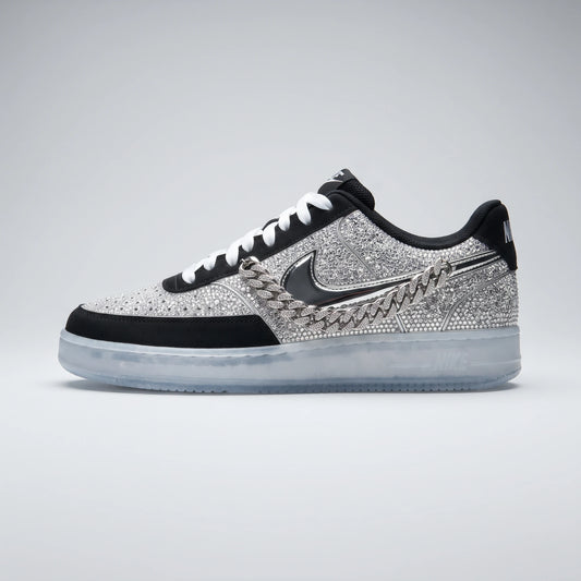 Custom Sneaker Iced-Out Diamond Cuban Lows