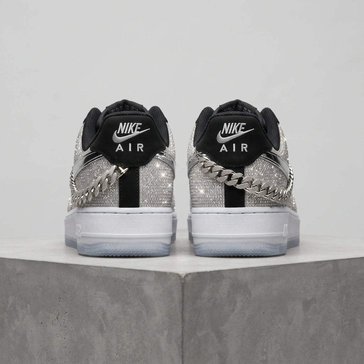 Custom Sneaker Iced-Out Diamond Cuban Lows