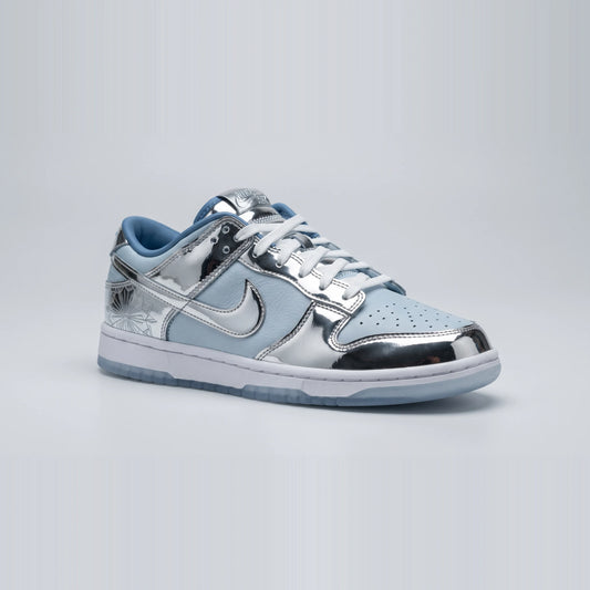 Custom Sneaker Liquid Chrome Winter Frost