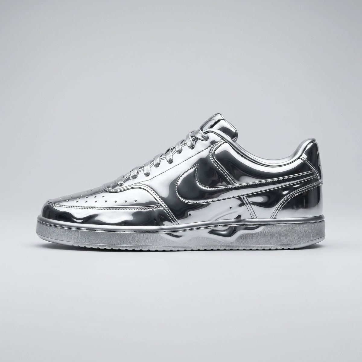 Custom Sneaker Liquid Mercury Mirror Lows