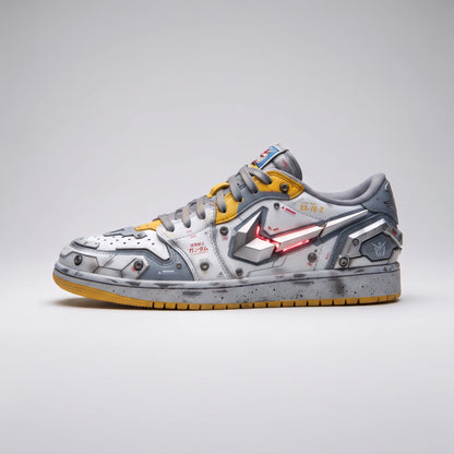 Custom Sneaker Mecha Gundam Titanium Exoskeleton