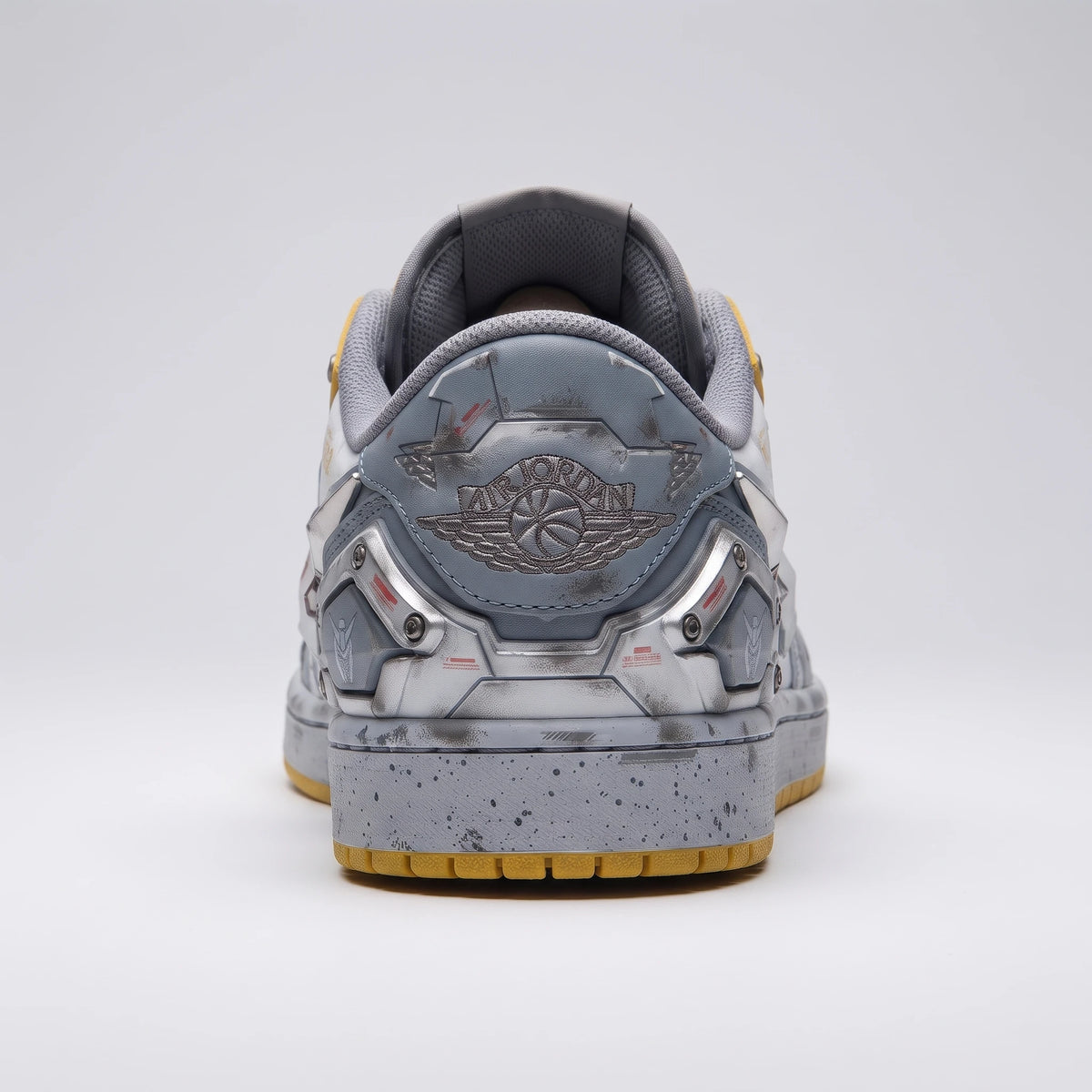 Custom Sneaker Mecha Gundam Titanium Exoskeleton