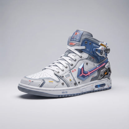Custom Sneaker Mecha Gundam Titanium Exoskeleton Mids