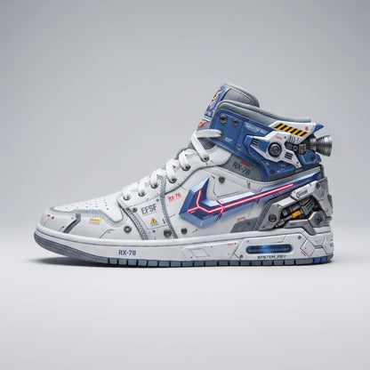 Custom Sneaker Mecha Gundam Titanium Exoskeleton Mids