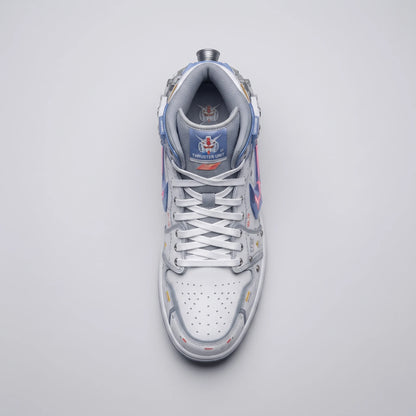 Custom Sneaker Mecha Gundam Titanium Exoskeleton Mids