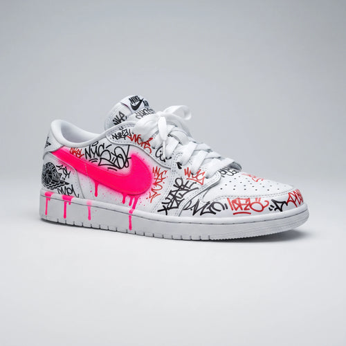 Custom Sneaker NYC Subway Graffiti Vandalism