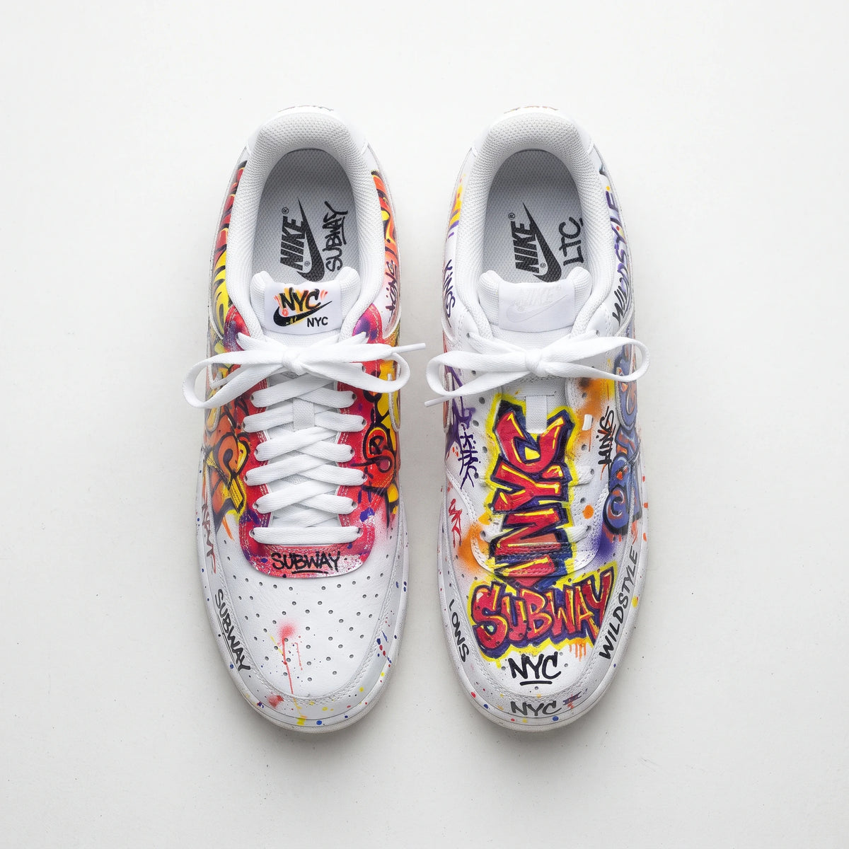 Custom Sneaker NYC Wildstyle Graffiti Lows