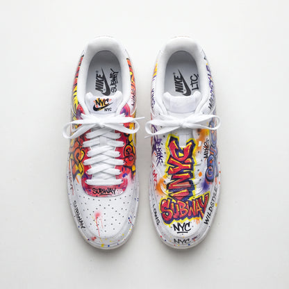 Custom Sneaker NYC Wildstyle Graffiti Lows