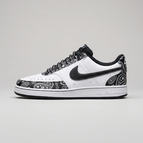 Custom Sneaker Paisley Bandana Monochrome Lows